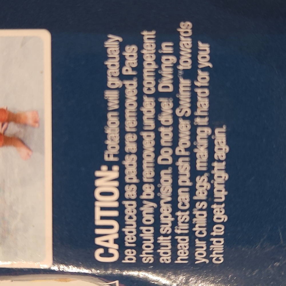 New SWIMWAYS BOYS FISH Swim Vest with Blue and Orange Polka Dots - Picture 11 of 12